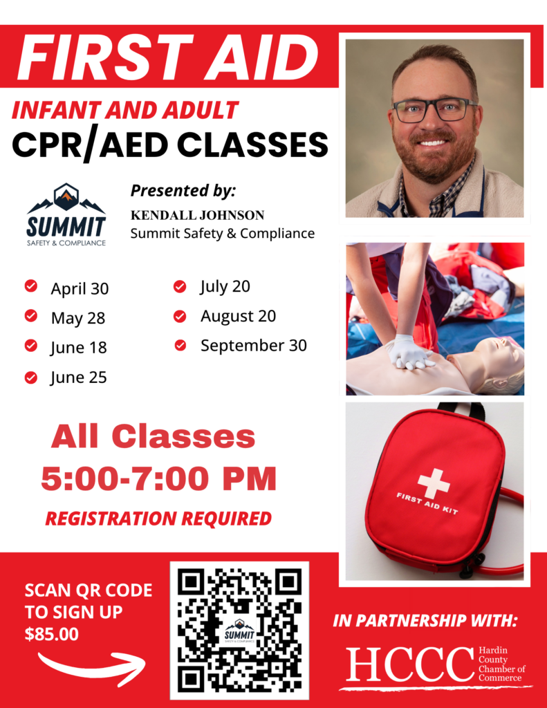 First Aid/CPR Classes Available to Chamber Members | Hardin County ...